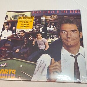 Huey Lewis & The News Vinyl Record 40th Anniversary